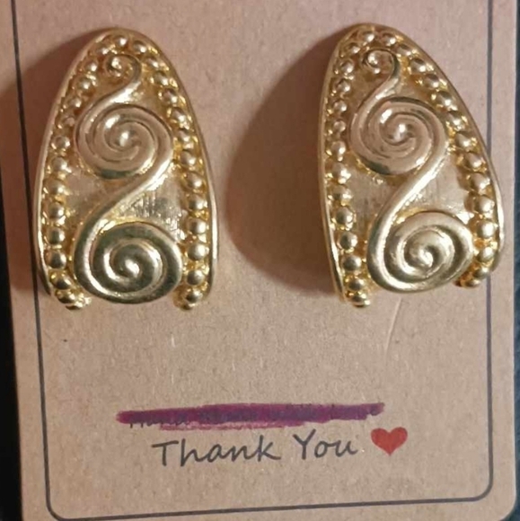 Gold earrings costume - Picture 1 of 1